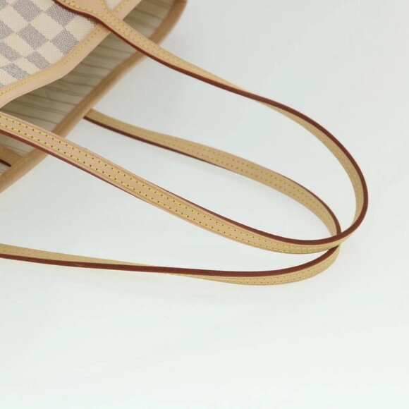 LOUIS VUITTON Damier Azur Neverfull MM Tote Bag N41605 LV Auth 54444SAV - Picture 8 of 16